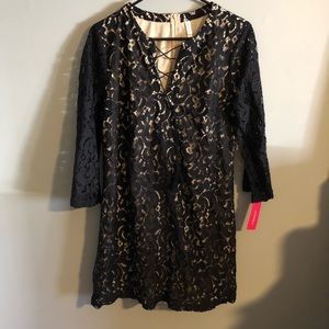 Lace Dress with lace up front